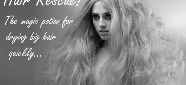 Dry your hair extra fast with Cloud Nine’s Magical Quick Dry Potion Dry your hair extra fast with Cloud Nine’s Magical Quick Dry Potion