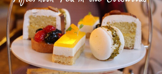 Award-winning Afternoon Tea at the Manor House in Castle Combe