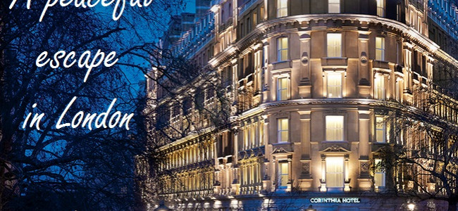 A weekend escape in the city at The Corinthia