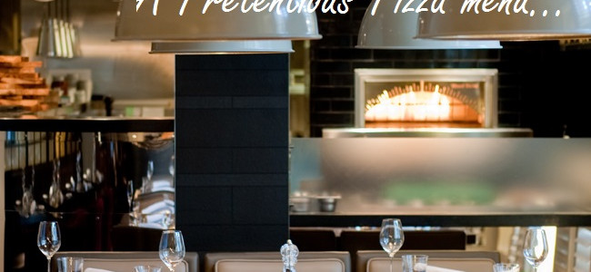 Pretentious Pizza at Hunter 486 in The Arch London Pretentious Pizza at Hunter 486 in The Arch London