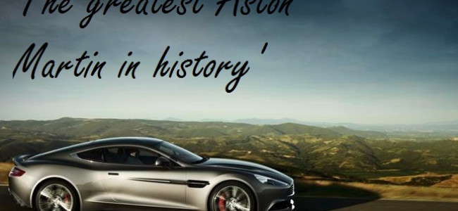 Aston Martin and Air Partner host exclusive preview of the Aston Martin Vanquish Aston Martin and Air Partner host exclusive preview of the Aston Martin Vanquish