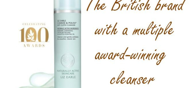 Liz Earle cleanser wins its 100th award