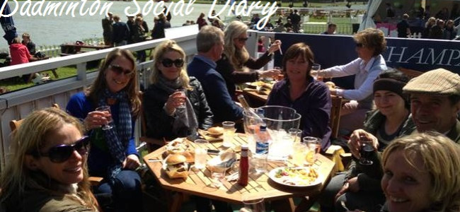 The Outside Chance Bar hosts the movers and shakers at Badminton Horse Trials