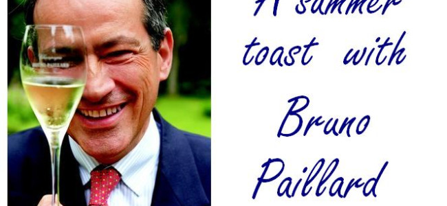 Toast the summer with Bruno Paillard’s elegant champagne or Rose