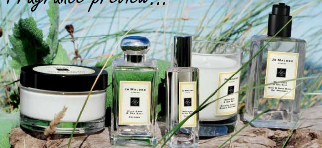 Jo Malone’s Wood Sage & Sea Salt; the British coastline in a bottle