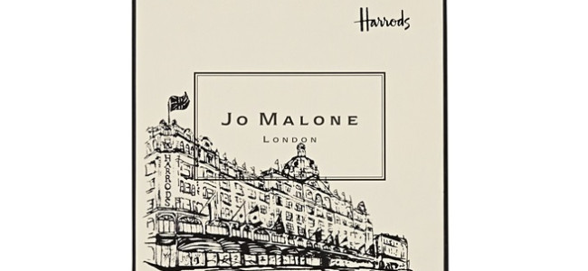 Jo Malone launch exclusive Harrods Illustrated Boxes