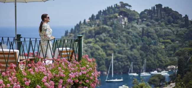 The spectacular Belmond Hotel Splendido in picturesque Portofino