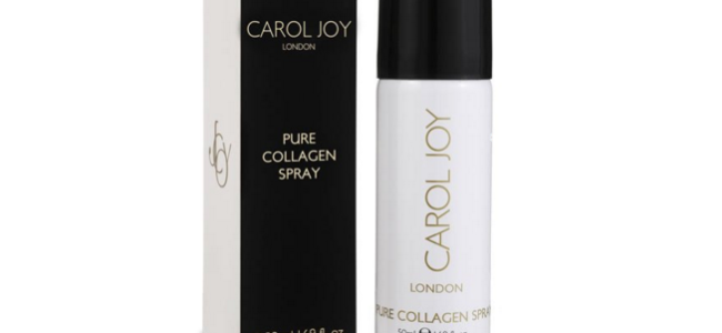 A facial in a can! The Pure Collagen Spray by Carol Joy London  