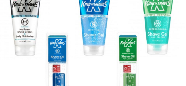 Hero shaving products from King of Shaves Hero shaving products from King of Shaves