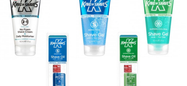 Hero shaving products from King of Shaves