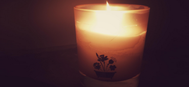 Luxury scented candles for spring