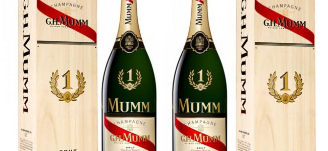 MUMM No.1 Victory Champagne: A Limited Edition Jeroboam