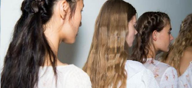 #LFW hair inspiration: Backstage at Emilia Wickstead with John Frieda #LFW hair inspiration: Backstage at Emilia Wickstead with John Frieda