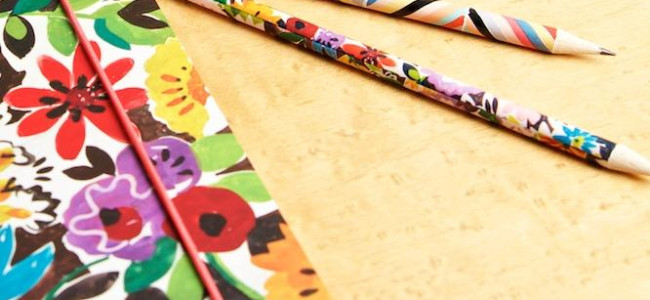Floral fun with the Collier Campbell stationary range Floral fun with the Collier Campbell stationary range