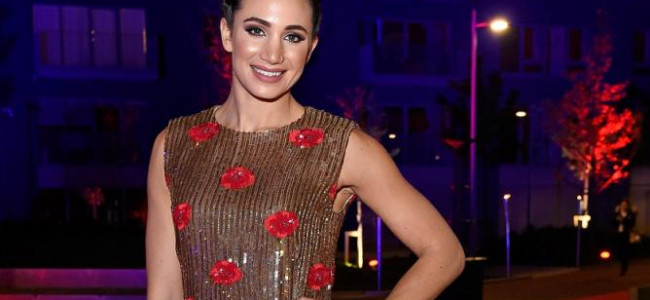 Laura Wright wows in Open for Vintage at London City Island launch Laura Wright wows in Open for Vintage at London City Island launch