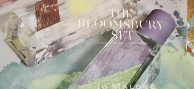 A preview of the inspiring new Jo Malone collection, The Bloomsbury Set