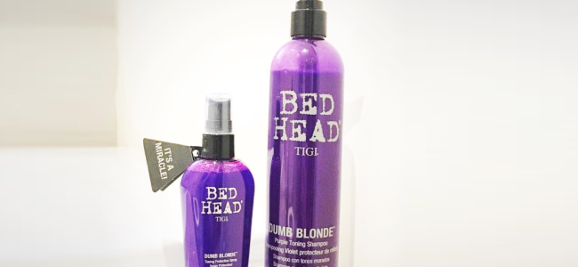 Stay bright blonde thanks to ‘Dumb Blonde’ from Bed Head by Tigi Stay bright blonde thanks to ‘Dumb Blonde’ from Bed Head by Tigi