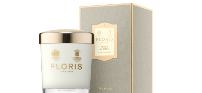 Introducing the new Peony and Rose Home Fragrance Collection from Floris