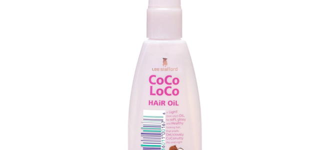 Get glossy hair with Lee Stafford CoCo LoCo Hair Oil