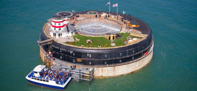 Solent Forts: A luxury hotel experience in the middle of the sea