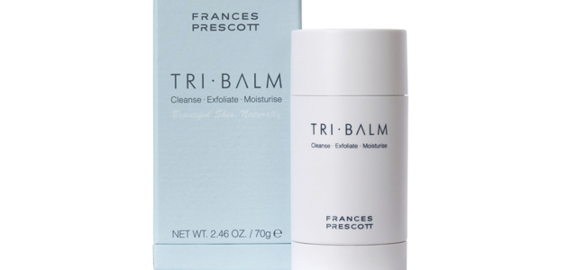 Frances Prescott TRI-BALM: A convenient all-in-one cleanser, exfoliator and moisturiser that delivers results