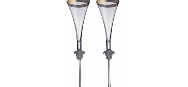 Champagne flutes that will make a statement this Christmas Champagne flutes that will make a statement this Christmas