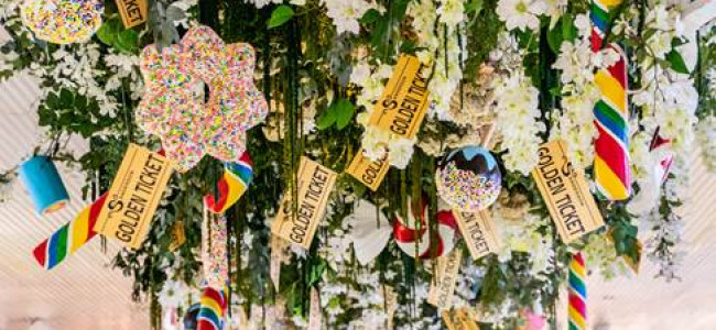 The Sanderson hotel has a Willy Wonka theme this Christmas The Sanderson hotel has a Willy Wonka theme this Christmas