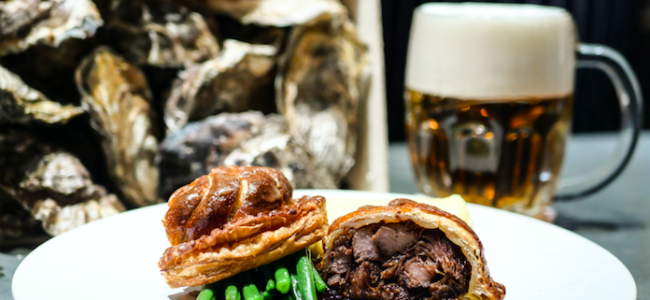 Galvin HOP celebrate National Pie Day with a special Oyster & Steak Pie