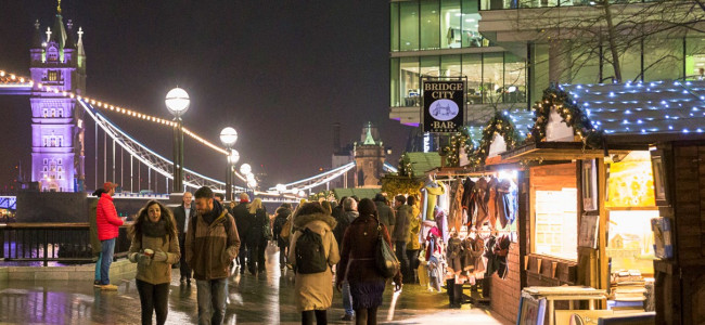 Christmas by the River returns to London Bridge City on the 26th November 2019