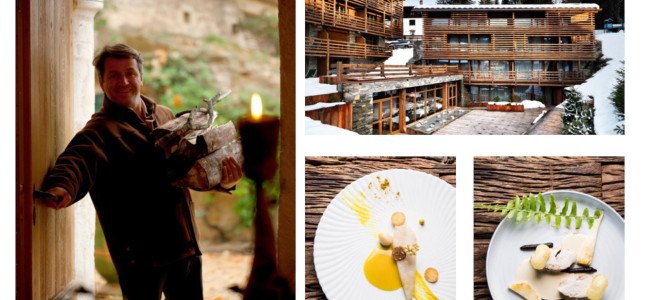 New menu by two-Michelin starred chef Édouard Loubet at Le M de Megève