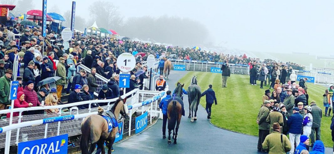 Potters Corner powers through to win the Welsh Grand National during our festive racing outing at Chepstow