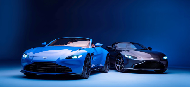 Aston Martin unveils the new Vantage Roadster