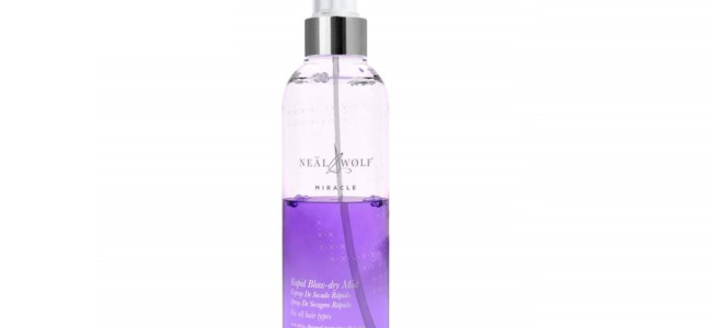 Beauty Buzz: Dry your hair in minutes with the Neal & Wolf MIRACLE Rapid Blow-dry Mist Beauty Buzz: Dry your hair in minutes with the Neal & Wolf MIRACLE Rapid Blow-dry Mist