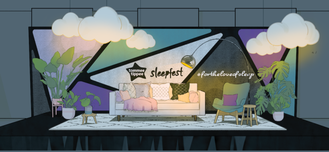 Tommee Tippee invites parents to rediscover their love of sleep at Sleepfest 2020