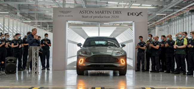 The first Aston Martin to be “Made in Wales” has arrived