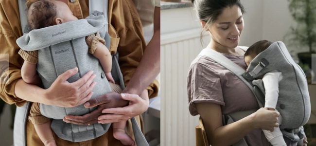 Carry your newborn in comfort and style with the BabyBjorn Baby Carrier Mini Carry your newborn in comfort and style with the BabyBjorn Baby Carrier Mini