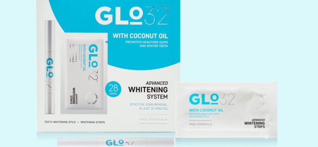 Beauty Buzz: Get a brighter smile with the Glo32 Teeth Whitening System Beauty Buzz: Get a brighter smile with the Glo32 Teeth Whitening System