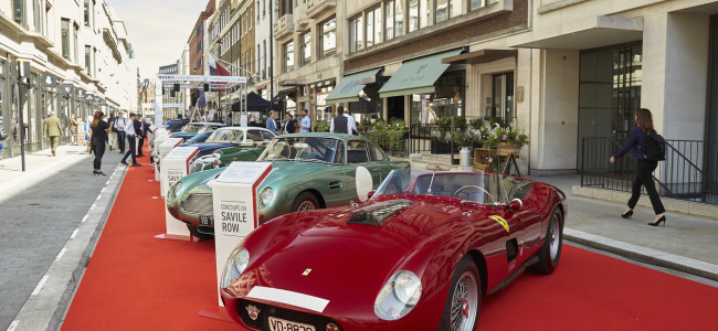Concours on Savile Row will display cars from manufacturers and private collectors Concours on Savile Row will display cars from manufacturers and private collectors