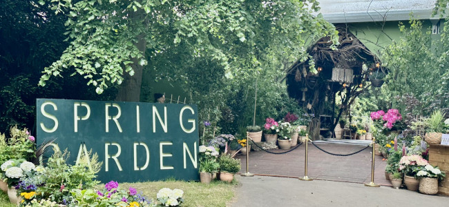 Skye Gyngell cooks for the VIPs in Spring Garden at the RHS Chelsea Flower Show