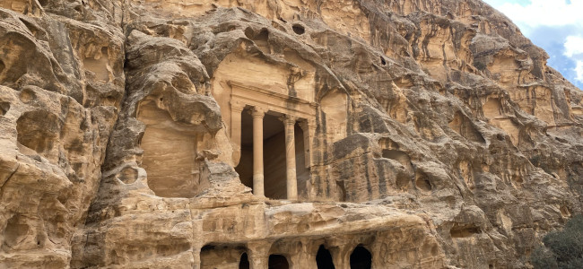 Petra, rose-red city, half as old as time.