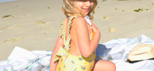 Little Sloaney: The new Pure Earth Collection presents organic, stylish swimwear for children