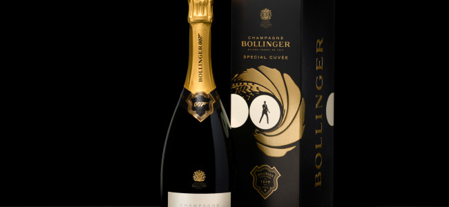 Champagne Bollinger launches a new Special Cuvée 007 Limited Edition Champagne Bollinger launches a new Special Cuvée 007 Limited Edition