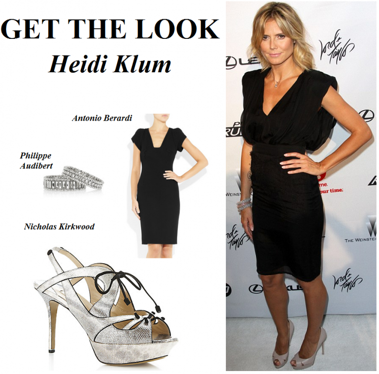 Work the Little Black Dress look like Heidi Klum Work the Little Black Dress look like Heidi Klum