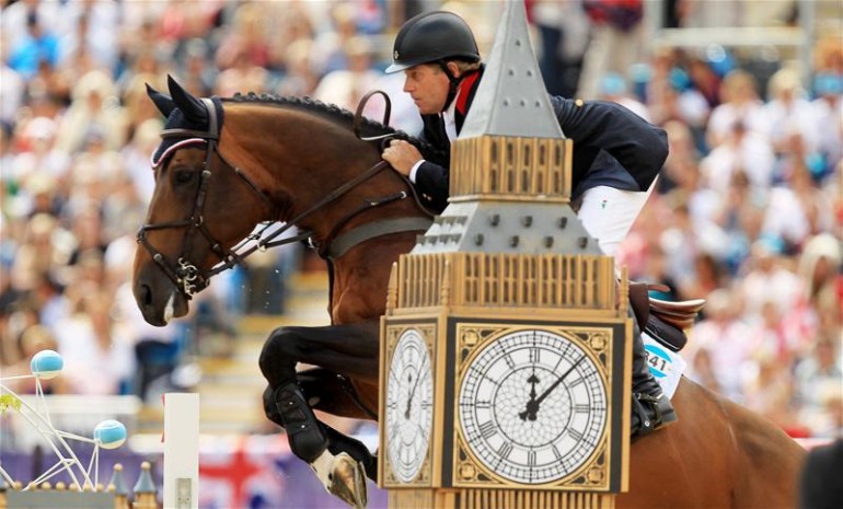 Members of Britain's Olympic Gold Medal Winning Show Jumping Team will compete at Kensington Gardens Members of Britain's Olympic Gold Medal Winning Show Jumping Team will compete at Kensington Gardens
