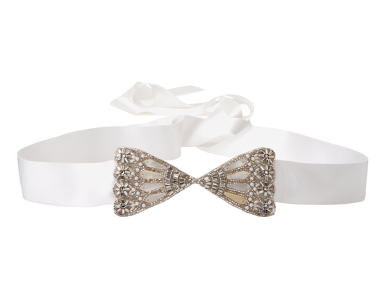 Accessories include beautiful belts