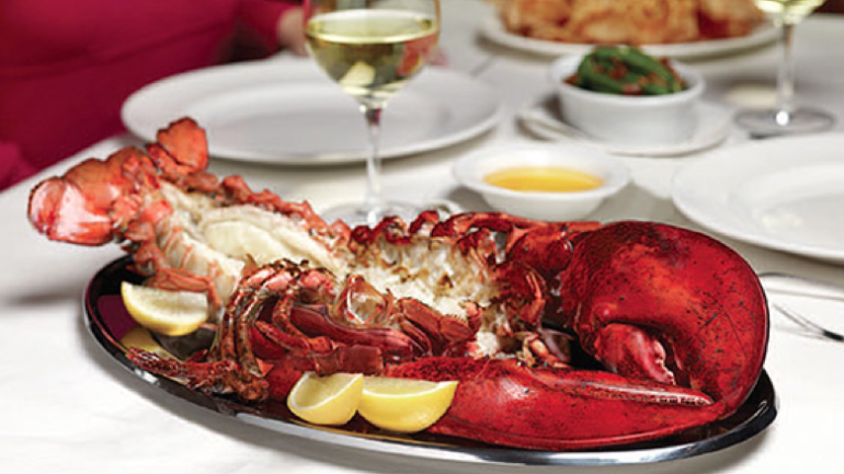 The Lobster is also a highlight on the menu