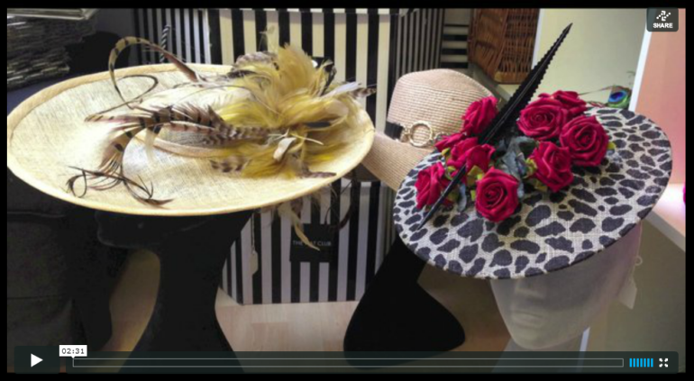 Watch Sloaney TV for a preview of The Hat Club collection