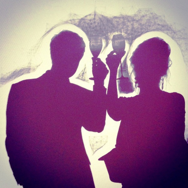 Silhouette projection at Red Never Follows