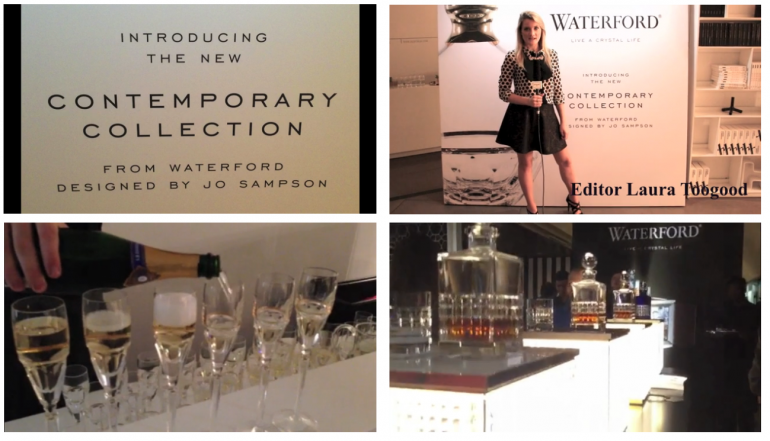 Sloaney TV at the Launch of the Waterford Contempoary Collection by Jo Sampson