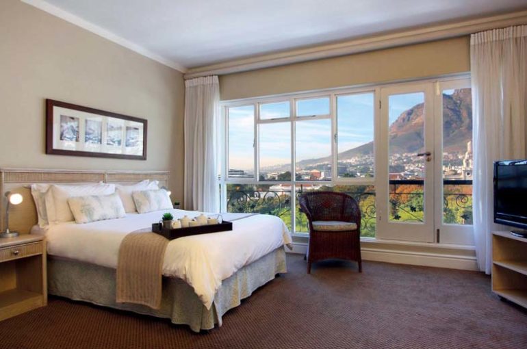 Some of the rooms boast mountain views